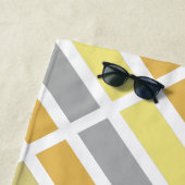 金ゴールドシルバーブロンズメタルハウス ビーチタオル (インサイチュ)