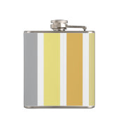 金ゴールドシルバーブロンズメタルハウス フラスク (裏面)