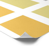 金ゴールドシルバーブロンズメタルハウス ポスター (角)