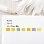 金ゴールドシルバーブロンズメタルハウス ラベル (インサイチュ)