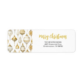 金ゴールドシルバーヴィンテージオーナメントクリスマス ラベル