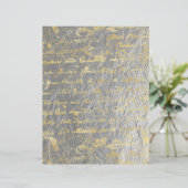 金ゴールドシルバー2面旧手書き手帳 (スタンド正面)