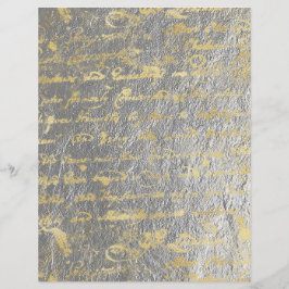 金ゴールドシルバー2面旧手書き手帳