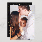 金ゴールドシンプルスター枠オーバーレイ写真 シーズンカード (正面/裏面)