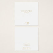 金ゴールドシンプルハートイヤリングホルダー (正面&裏面)