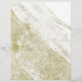 金ゴールドシンプルミニマルベビービンゴシャワーゲーム (裏面)