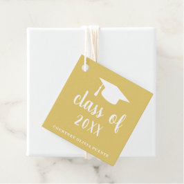 金ゴールドシンプルモルタルボモダンード卒業 フェイバータグ