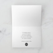 金ゴールドシンプル業のフェイク喜び シーズンカード (内部)