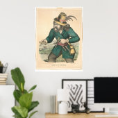 金ゴールドシーカー(0638A) ポスター (ホームオフィス)