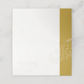 金ゴールドシーティングカード結婚キャロラインのコレクション プレイスカード (外部開封)