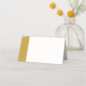 金ゴールドシーティングカード結婚キャロラインのコレクション プレイスカード (裏面)