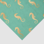 金ゴールドシーホースターコイズ/アクアマリンデクページ 薄葉紙 (詳細)