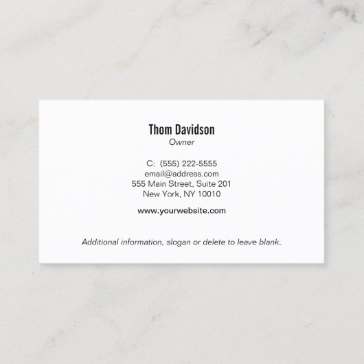 金ゴールドシールドモノグラムのロゴ保護とセキュリティ 名刺 (裏面)