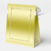 金ゴールドジェム&グリッター50thゴールデンバースデーパーティー フェイバーボックス (裏面サイド)