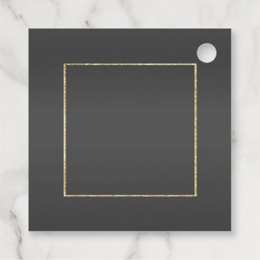 金ゴールドジェム&グリッター50thゴールデン結婚ズ フェイバータグ (裏面)