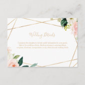 金ゴールドジオメト結婚リの詳細エンクロージャカード エンクロージャーカード (正面)