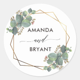 金ゴールドジオ・フレーム・ユーカリ ラウンドシール