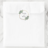 金ゴールドジオ・フレーム・ユーカリ ラウンドシール (バッグ)