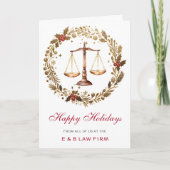 金ゴールドジャスティススケールホリーリース弁護士 シーズンカード (正面)