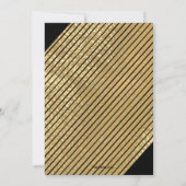 金ゴールドジャスティススケール招待状 招待状 (裏面)