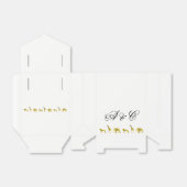 金ゴールドジャングル動物パーティーの好意バッグ フェイバーボックス (折り畳みなし)