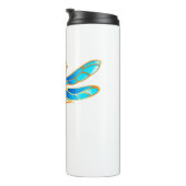 金ゴールドジュエリートンボ虫vipおもしろいベクター画像 タンブラー (回転右)