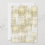 金ゴールドジュエル《写真》ぼけ味結婚抽象芸術 招待状 (裏面)