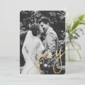 金ゴールドジョイホリデーフォトカード（赤） シーズンカード (スタンド正面)