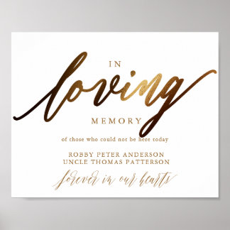 金ゴールドスエレガントクリプトタイポグラフィポスター ポスター