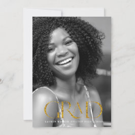 金ゴールドスエレガントパークル 招待状