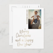 金ゴールドスカスタムクリスト シーズンポストカード (正面/裏面)