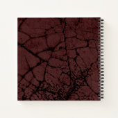 金ゴールドスカル手帳 ノートブック (裏面)