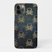 金ゴールドスカル Case-Mate iPhoneケース (裏)