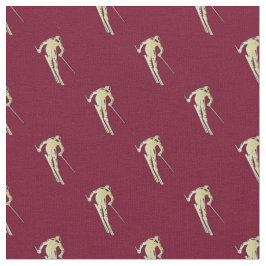 金ゴールドスキーヤー ファブリック