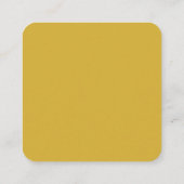 金ゴールドスクエアビジネスカード スクエア名刺 (裏面)