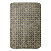 金ゴールドスクラッチモダンゴールデンユニークグラマー バスマット (正面縦)