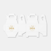 金ゴールドスクリプトクラス2024卒業 フェイバーボックス (折り畳みなし)