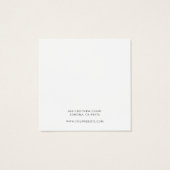 金ゴールドスクリプト名検索ジュエリー表示カード (裏面)