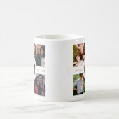 金ゴールドスクリプト | 最高の友の写真 コーヒーマグカップ (中央)