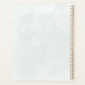 金ゴールドスクリプトeucalyptusワテカラーウェディングプランナー プランナー手帳 (裏面)