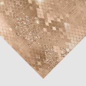 金ゴールドスタイリッシュグリッタージャングルスネークスキンパターン 薄葉紙 (詳細)