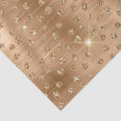 金ゴールドスタイリッシュグリッター野生のチーター斑点パターン 薄葉紙 (詳細)