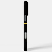 金ゴールドスタイリッシュ半トラックのグラフィック Case-Mate iPhoneケース (裏面 / 右)