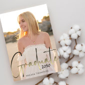 金ゴールドスタイリッシュ大学院黒書道写真集 招待状