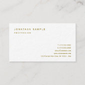 金ゴールドスタイリッシュ文字プレミアムウルトラシックラグジュアリー 名刺