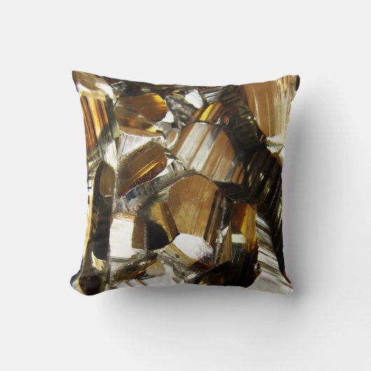 金ゴールドスタイリッシュ瑪瑙 クッション (正面)