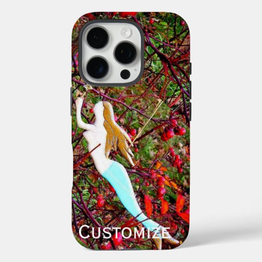 金ゴールドスターの人魚 Case-Mate iPhoneケース (裏面)