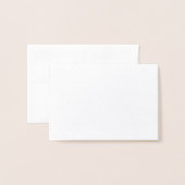 金ゴールドスターオブデイヴィッドラグジュア空白のリー 箔カード (封筒付き正面)