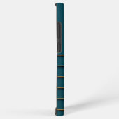 金ゴールドスターオンティール(緑がかった色) SAMSUNG GALAXYケース (右側面)