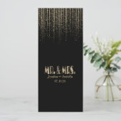 金ゴールドスターシャワー結婚式 プログラム (スタンド正面)